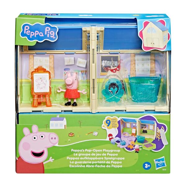 Peppa Pig Peppa's Pop-Open Playgroup Playset with Figure - Image 3