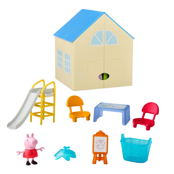 Peppa Pig Peppa's Pop-Open Playgroup Playset with Figure - Image 2