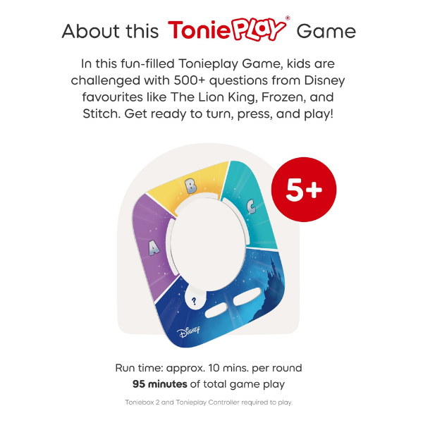 Tonies - Toniebox 2 Disney Quiz Kingdom Tonieplay Game - Image 4