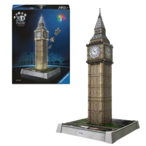 Ravensburger Iconics 235 Piece 3D Big Ben With Light