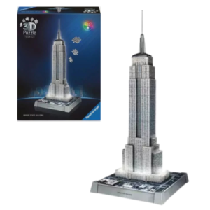 Ravensburger Iconics 241 Piece 3D Empire State Building With Light