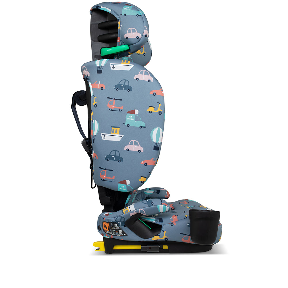 Cosatto On The Go i-Size Travel Car Seat Itchy Feet Sky - Image 5