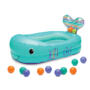 Infantino Whale Bubble Inflatable Bath Tub