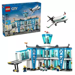 LEGO City 60502 Airport with Airplane Set