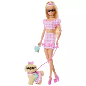 Barbie Doll Twinning Looks with Dog