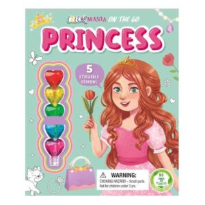 Colour Mania On The Go Princess Colouring Book
