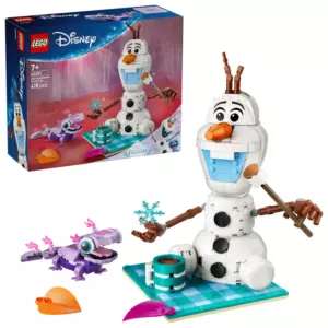 LEGO Disney 43287 Frozen Olaf and Bruni's Picnic Fun Set