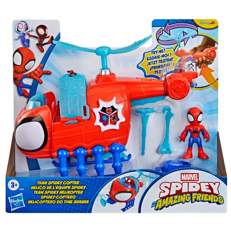 Marvel Spiderman Team Spidey Copter - Image 2