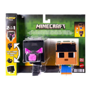 Minecraft 2 in 1 Flippin Figs Sunny & Ender Dragon
