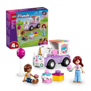 LEGO Friends 42675 Unicorn Cake Delivery Car Toy