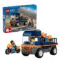 LEGO City 60491 Motorcycle Transporter