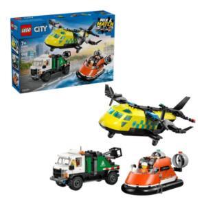 LEGO City 60505 Airplane, Service Truck & Hovercraft Remix