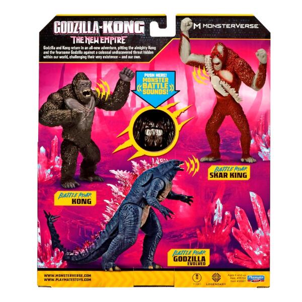 Monsterverse Godzilla x Kong The New Empire Battle Roar Kong Evolved 18cm - Image 5