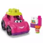 Mega Bloks Catie Convertible Car with 6 Pieces and Storage