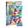 Clementoni Spidey and His Amazing Friends 2 x 60 Piece Puzzle