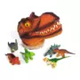Dinosaur Large Head T-Rex Tub 6 Dinosaurs