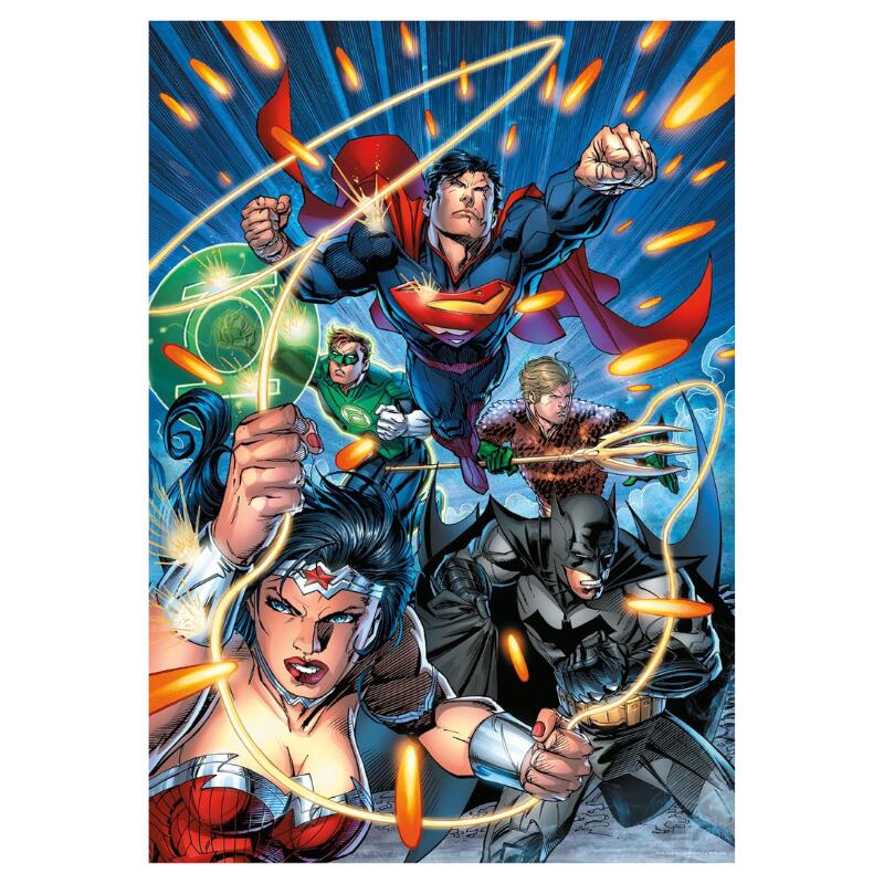 Clementoni DC Comics Supercolor 300 Piece Puzzle
