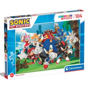 Clementoni Sonic The Hedgehog 104 Piece Puzzle