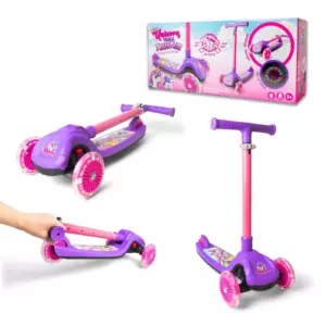 Unicorn Trail Twister 3 Wheel Scooter with Light Up Wheels