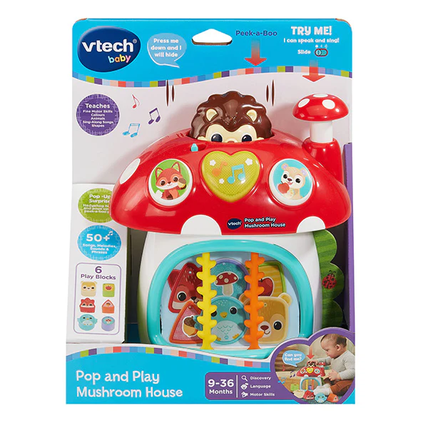 Vtech Pop And Play Mushroom House - Image 3