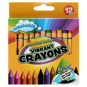 World Of Colour Vibrant Crayons
