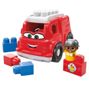 Mega Bloks Freddy Firetruck with 6 Pieces and Storage