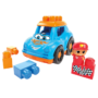Mega Bloks Ricky Race Car with 6 Pieces and Storage