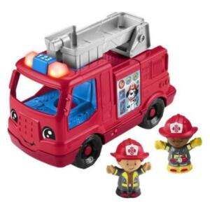 Fisher-Price Little People Push Fire Engine