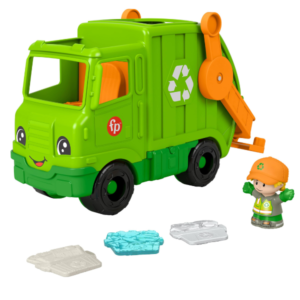 Fisher-Price Little People Push Recycling Truck