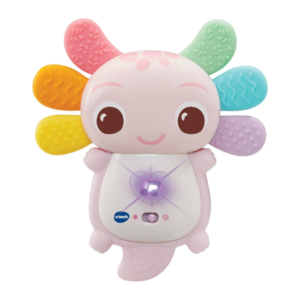 VTech Baby Rainbow Colours Axolotl Teether Pink