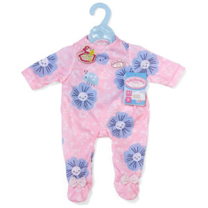 Baby Annabell Clothes Pink Flower Romper 43cm