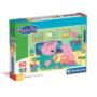 Clementoni Peppa Pig 60 Piece Super Color Puzzle