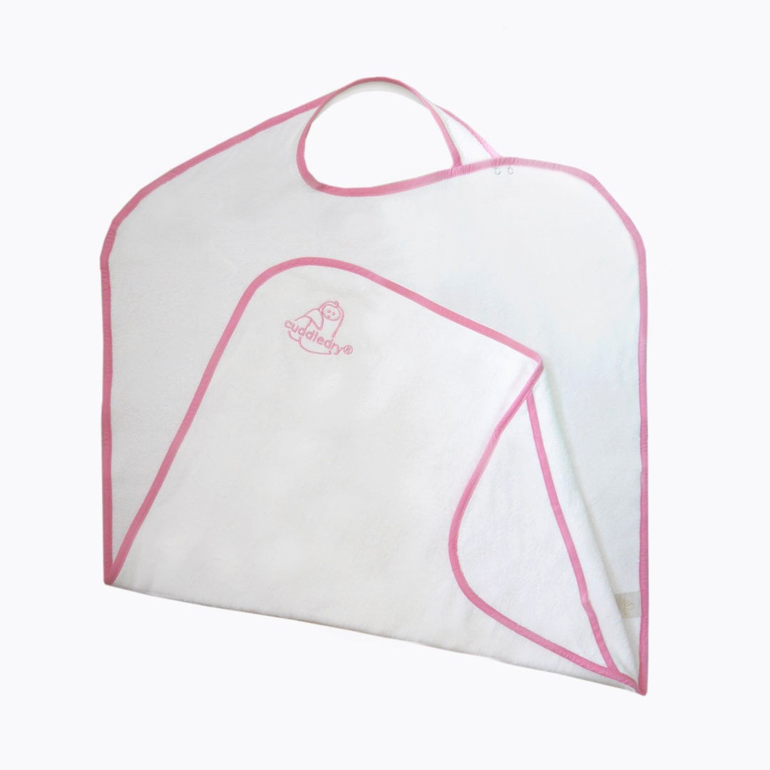 Cuddledry Hands Free Baby Towel - Pink - Image 2