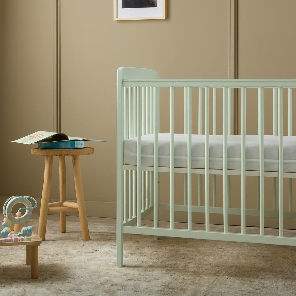 Baby Elegance Sage Starlight Cot - Image 3