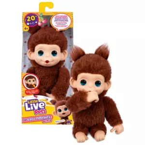 Little Live Pets My Baby Monkey Minis Chikki Cherry