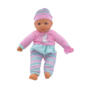 Lullaby Baby 40cm Soft Baby Doll With Bottle & Dummy - Pink