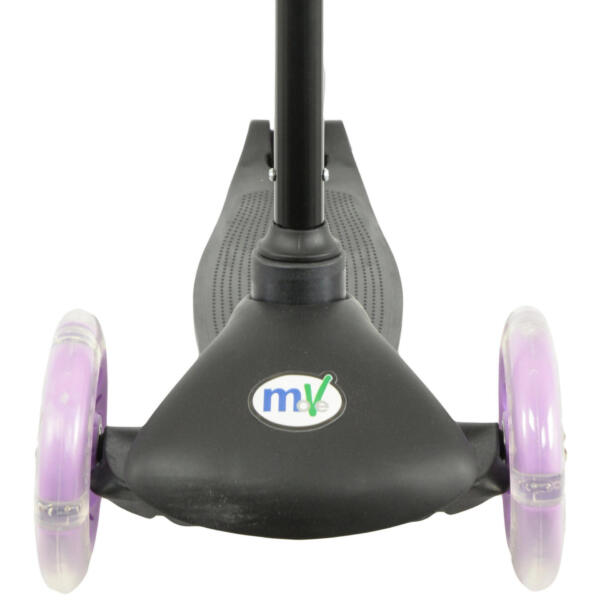 Move Tilt & Glow Scooter with Light up Wheels and Stem - Lilac - Image 2