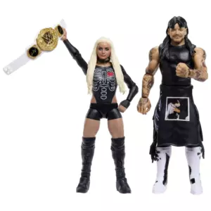 WWE Main Event Showdown Liv Morgan vs Dirty Dominik Mysterio 2 Pack Action Figures