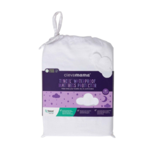 clevamama tencel waterproof mattress protector cot