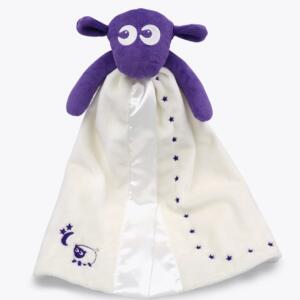 sweet dreamers baa baa blankie - purple