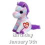 TY Beanie Boos - Hayden The Pastel Horse15cm (Small)
