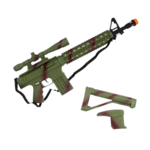 Combat Mission Rifle With Lights & Sounds