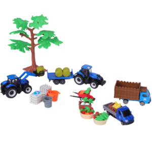 Maisto Mini Work Machines New Holland Farm Play Set.