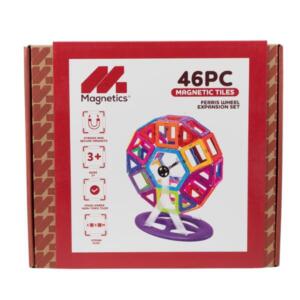 Magnetic Tiles Ferris Wheel 46 Piece Set (STEM)