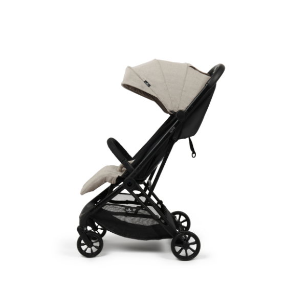 Babylo Spire Auto Fold Stroller - Latte - Image 3