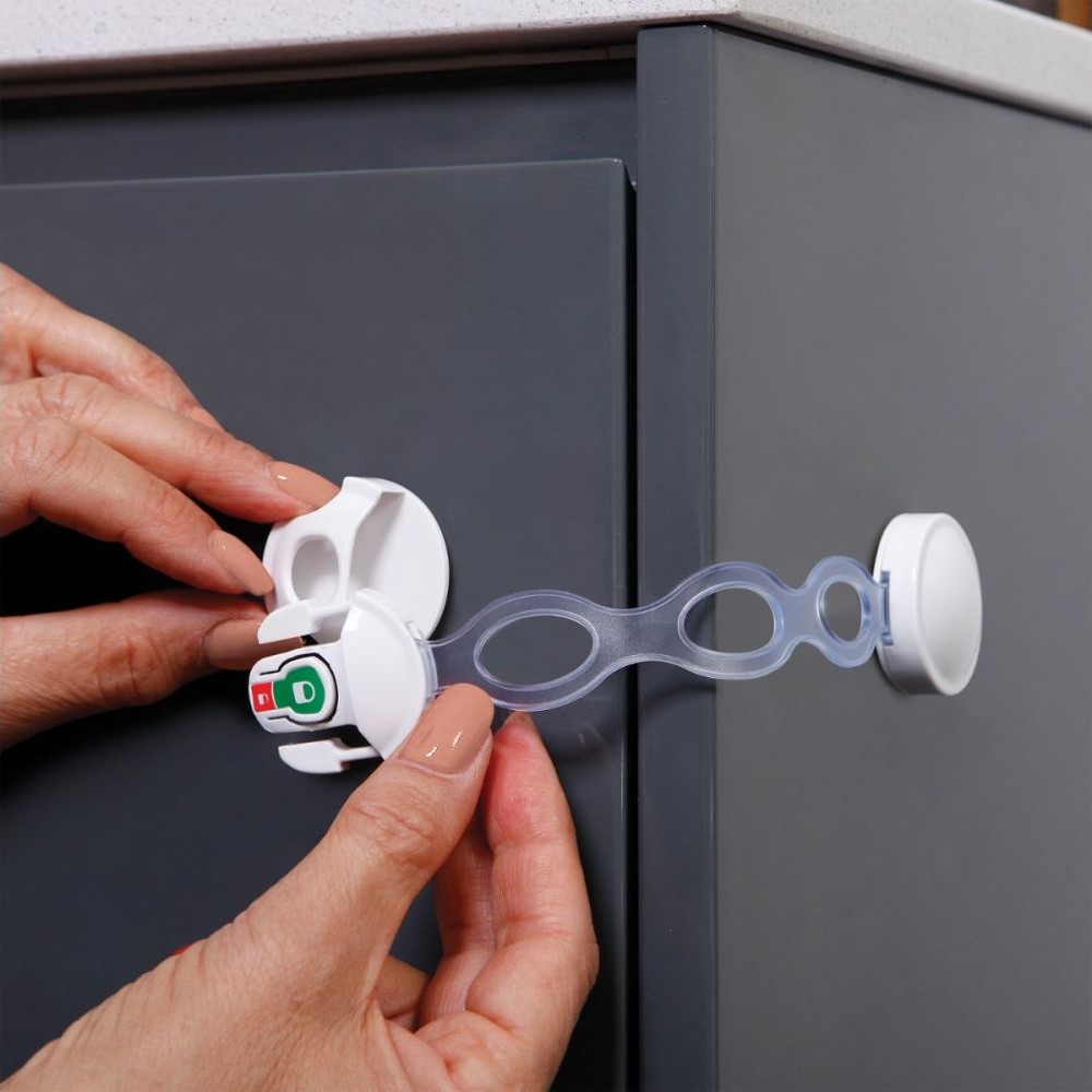 Dreambaby Ezy-Check Multi-Use Latch 3 pack - Image 2