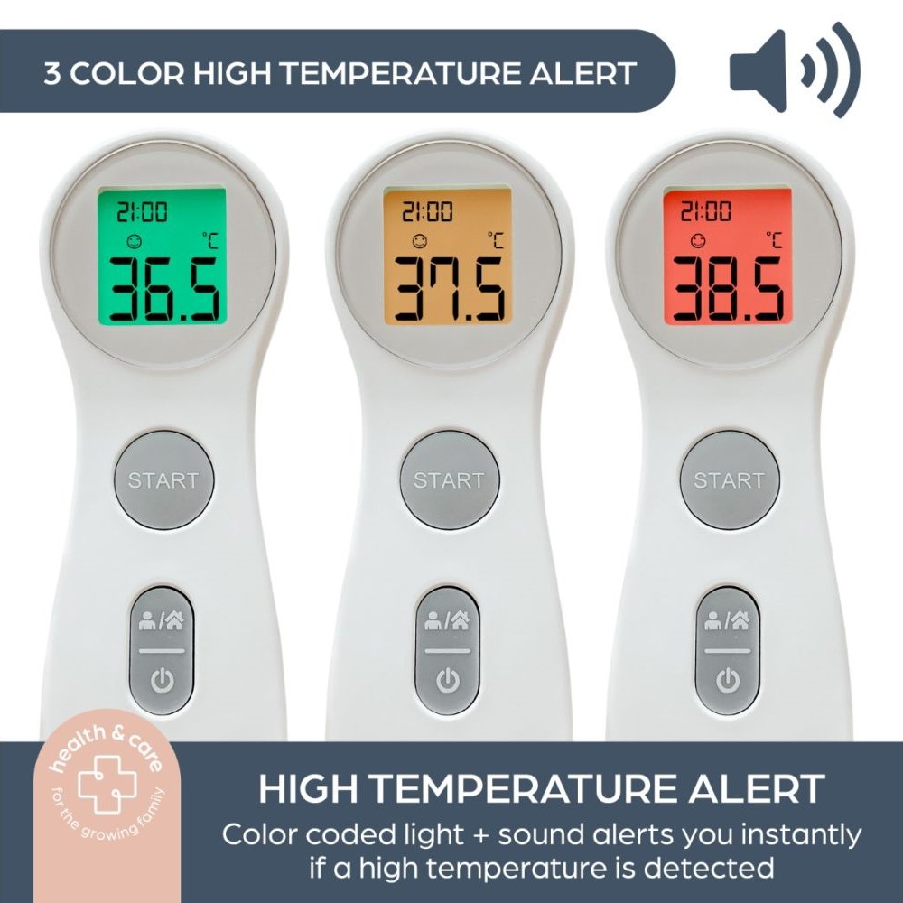Dreambaby Non-Contact Fever Alert Infrared Forehead Thermometer - Image 4