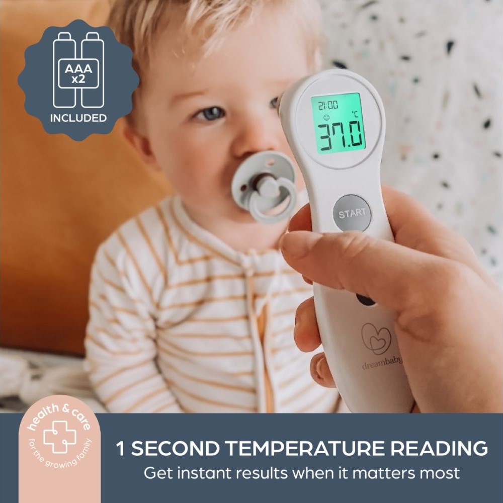 Dreambaby Non-Contact Fever Alert Infrared Forehead Thermometer - Image 5