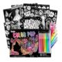 Color Pop Poster Set With Brush Tip Markers