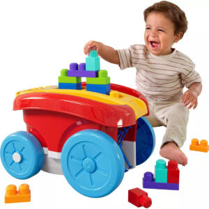 Mega Bloks Scooping Wagon Building Set